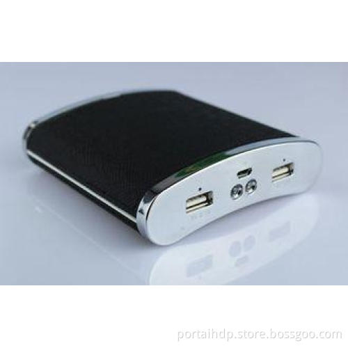 Dual Output Portable Power Bank 9000mAh With Liquid Battery